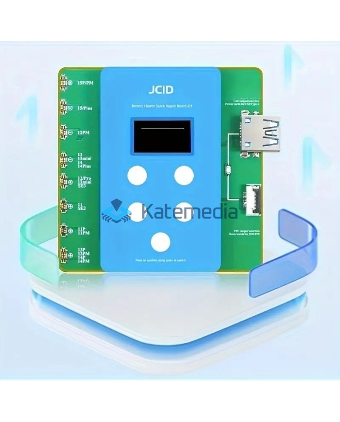 Programator kondycji baterii JCID Q1 Quick Repair bez Tag On + taśmy FPC