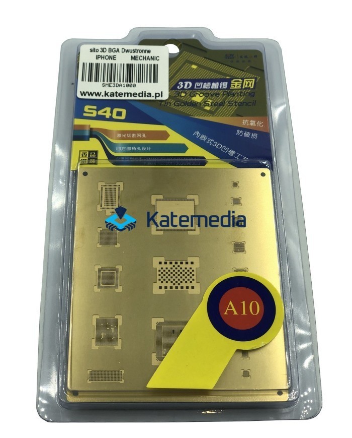 BGA 3D Doublesided STENCIL A9 for iPhone 6S 6S+ Mechanic