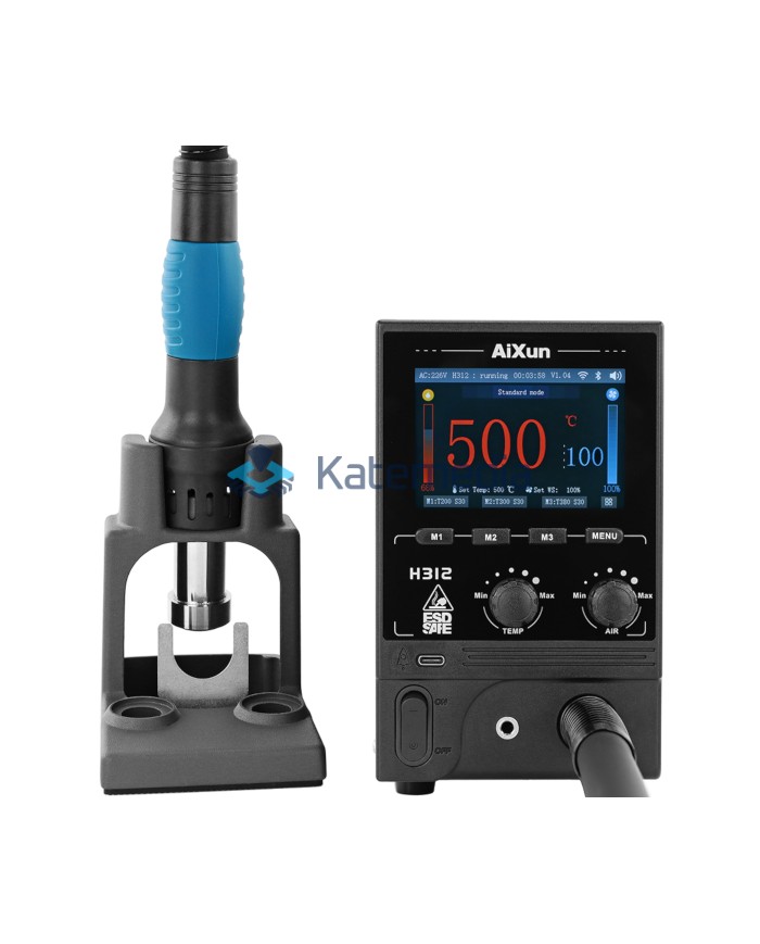 Hot Air Soldering Station Aixun H312 1400W + 4 Nozzles FREE