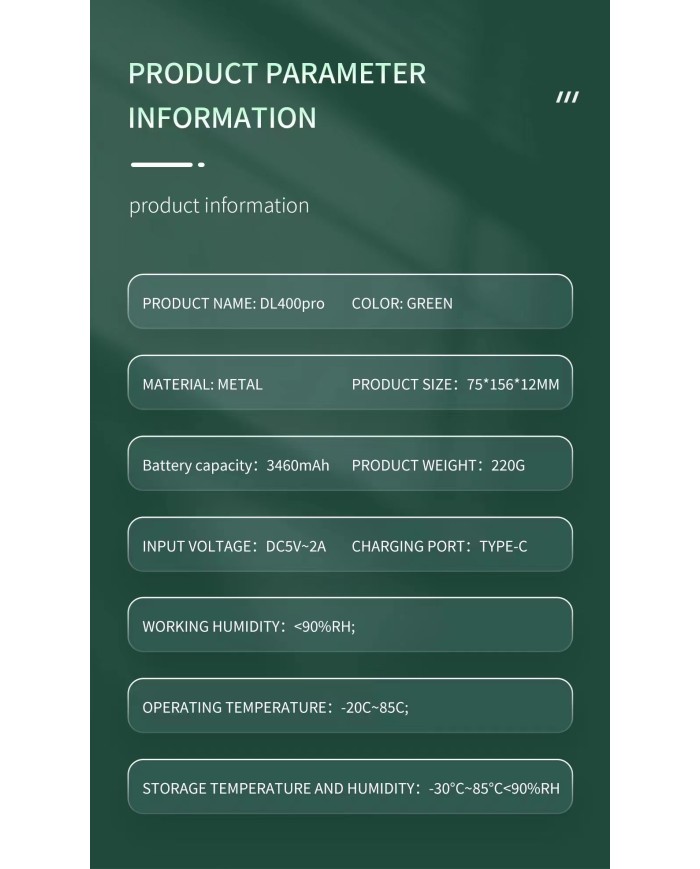 Wielofunkcyjny tester wyświetlaczy DL400 Pro iPhone 6 - 15PM / Android