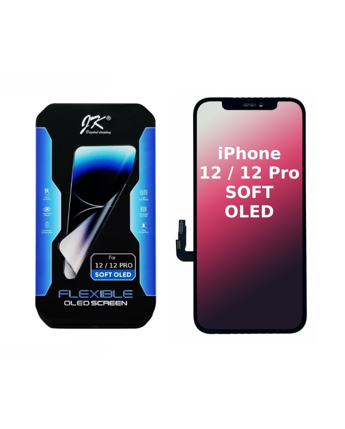 LCD SCREEN iPhone 12 / 12 Pro JK SOFT OLED