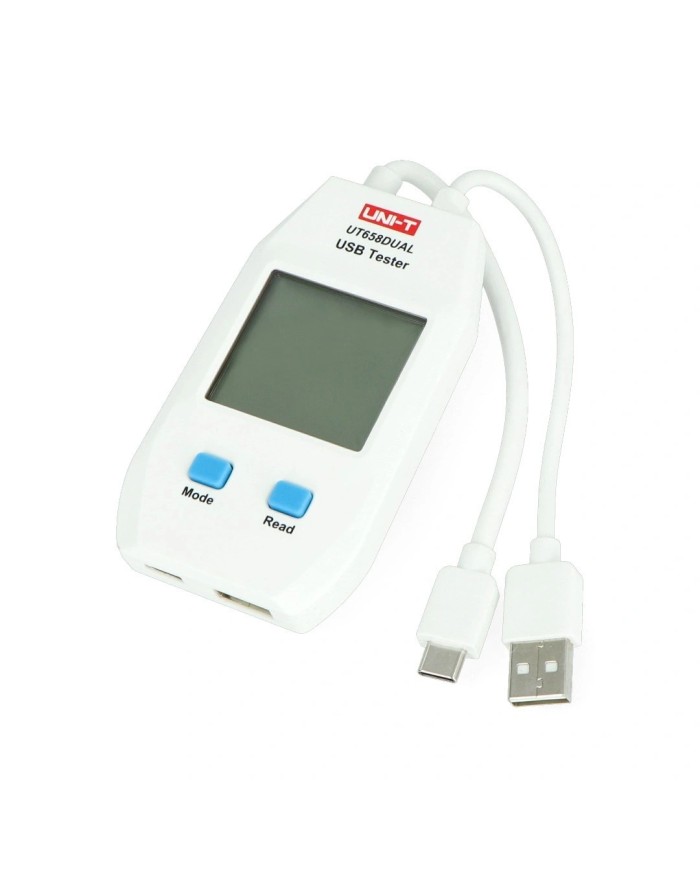 UNIT UT658 Dual USB/USB C universal charging tester