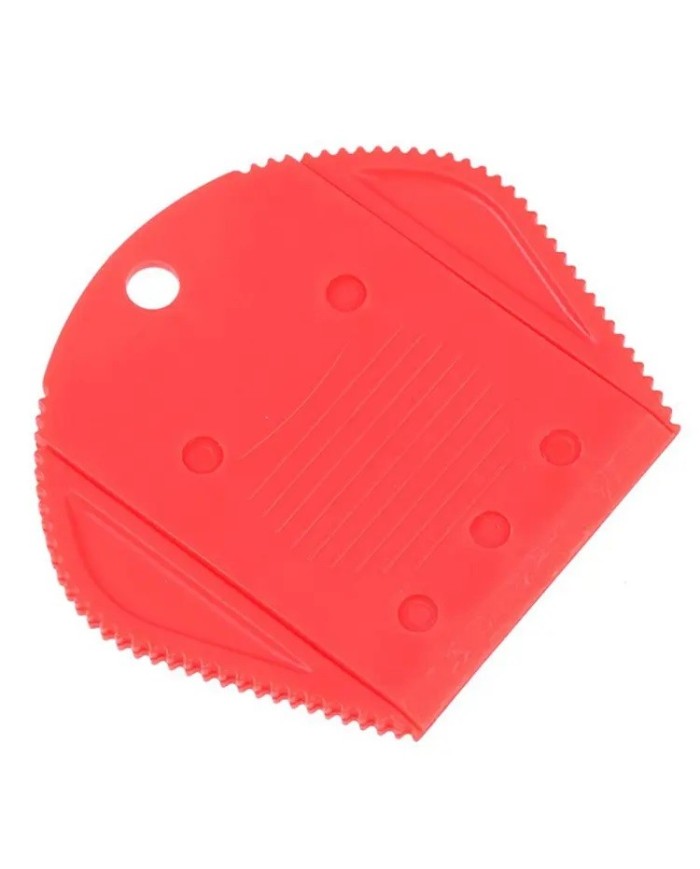 Plastic service holder for razor blade + razor blades