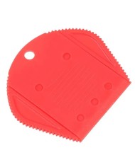 Plastic service holder for razor blade + razor blades