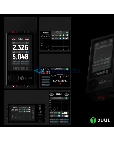 2UUL POWER X precision voltmeter/ammeter