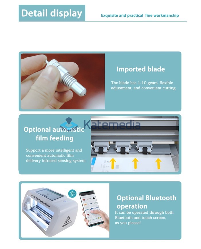 Mini ploter do folii hydrożelowych Kingmax FF180C bez kodów