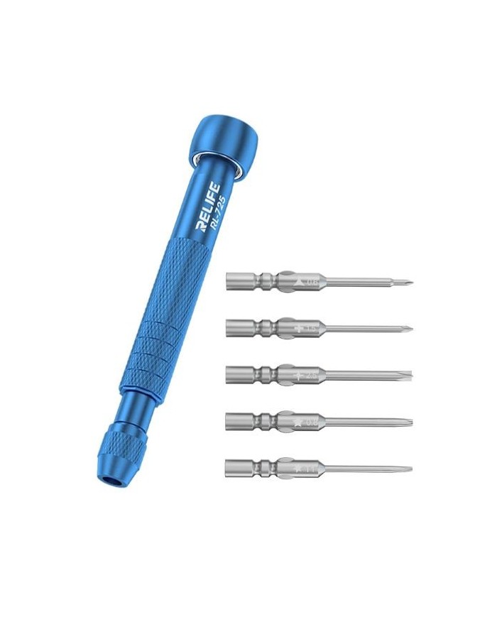 Wkrętak dynamometryczny do serwisu 5 końcówek RL-725