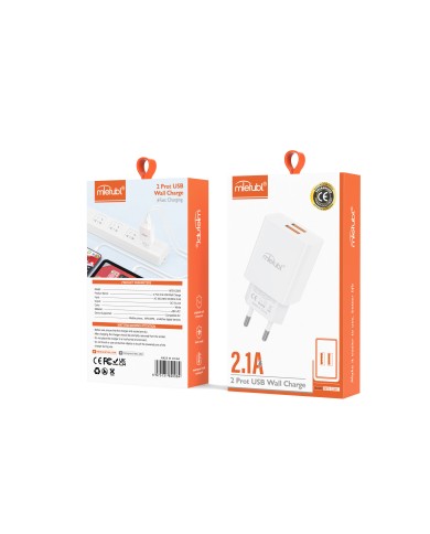 Ładowarka kostka Mietubl CS01 2xUSB 2.1A