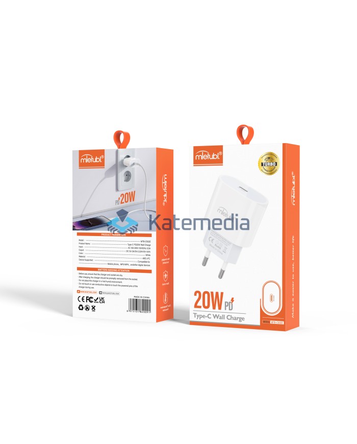 Mietubl CS02 USB-C 20W PD cube charger