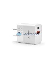 Ładowarka kostka Mietubl CS06 USB/USB-C 33W PPS + Kabel Typ C
