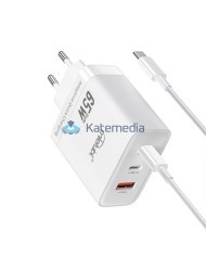 Mietubl CS07 USB/2xUSB-C 65W cube charger + Type C cable