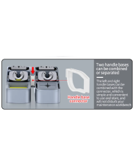 Mounting connector holder for Aixun T420D stands