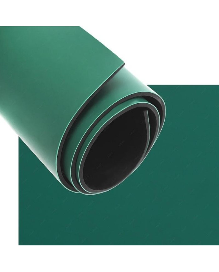 Green Antistatic ESD Mat Smooth 80 x 120 x 0.17 cm