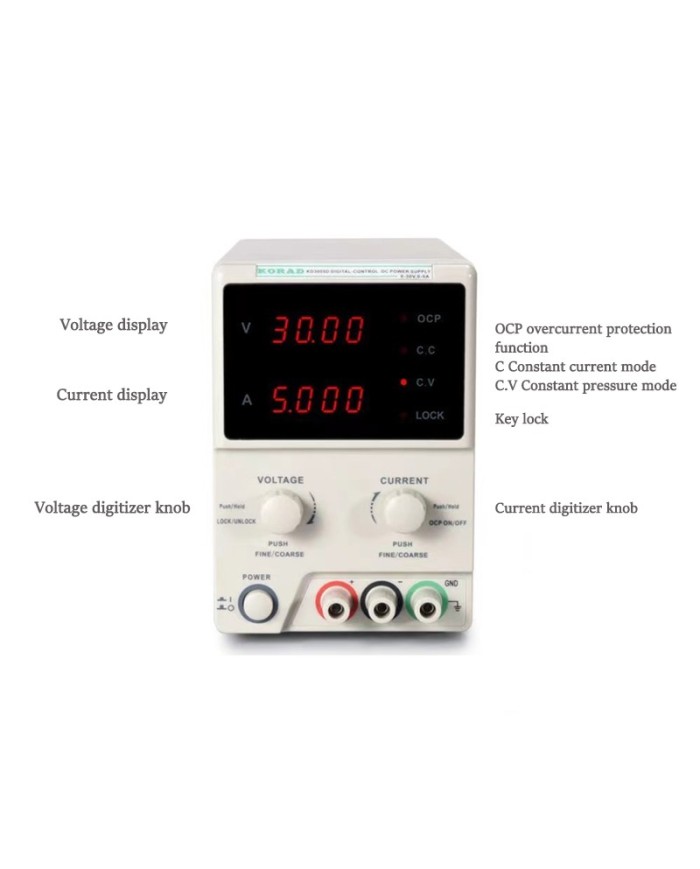 Service power supply KORAD KD3005D 30V 5A