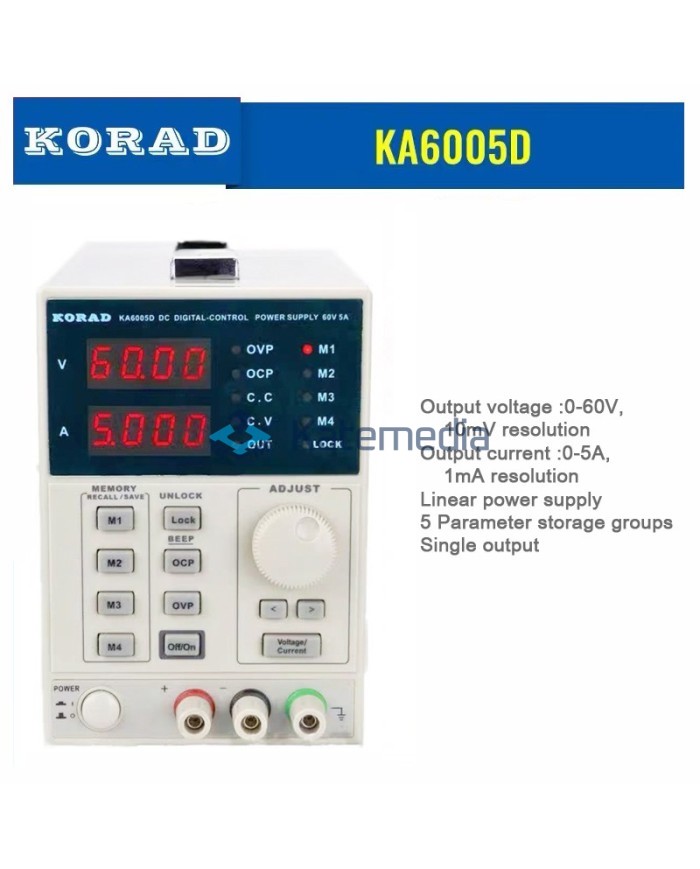 Zasilacz serwisowy KORAD KA6005D 60V 5A