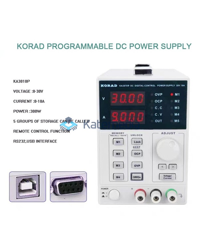 Service power supply KORAD KA3010P 30V 10A