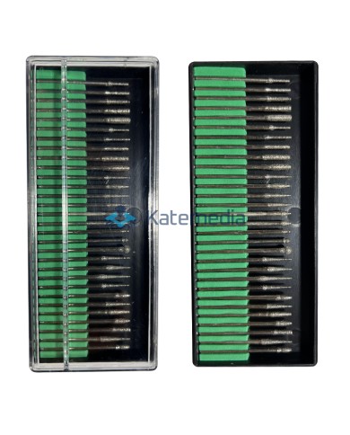 Zestaw 30 frezów końcówek do szlifierki 2,25mm