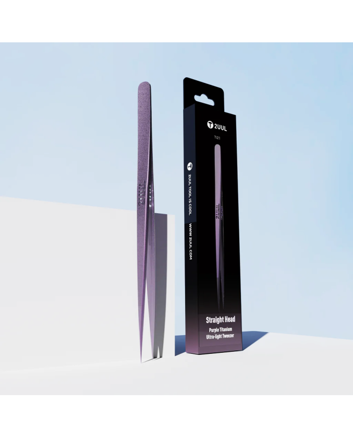 Set of Two Tweezers – Straight and Curved 2UUL Ti21 / Ti22