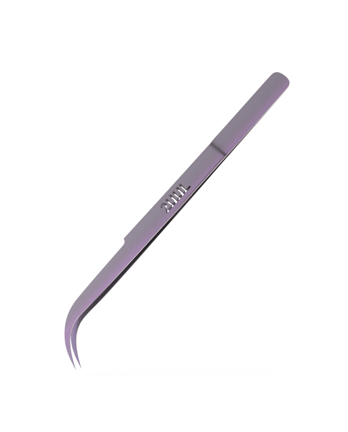 Set of Two Tweezers – Straight and Curved 2UUL Ti21 / Ti22