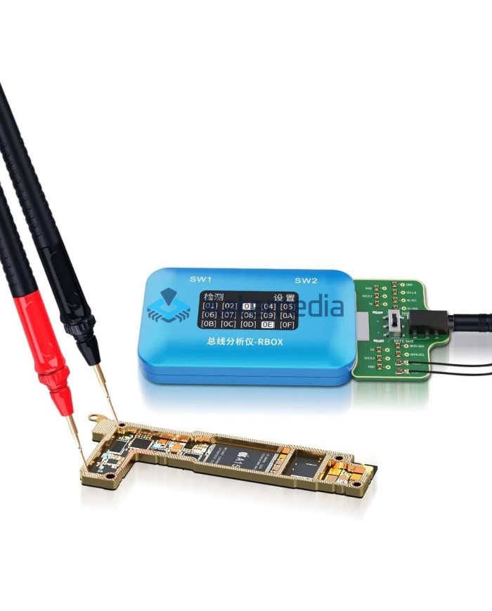 JCID RBOX BUS Analyzer Diagnostyka iPhone / Android