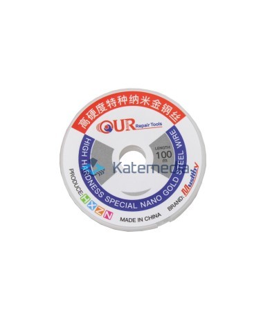 Musttby screen separation wire 0.025mm 100m