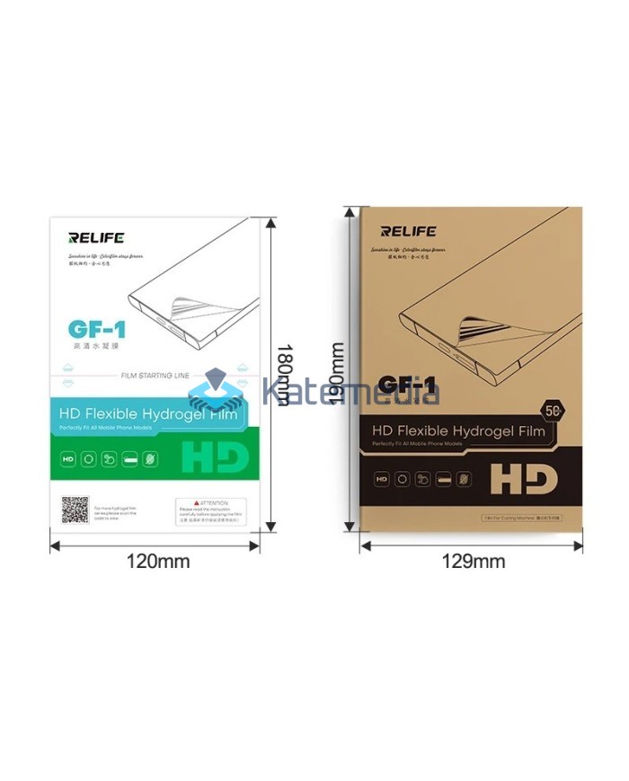 Hydrogel Foil Relife GF-1 Clear 50 szt