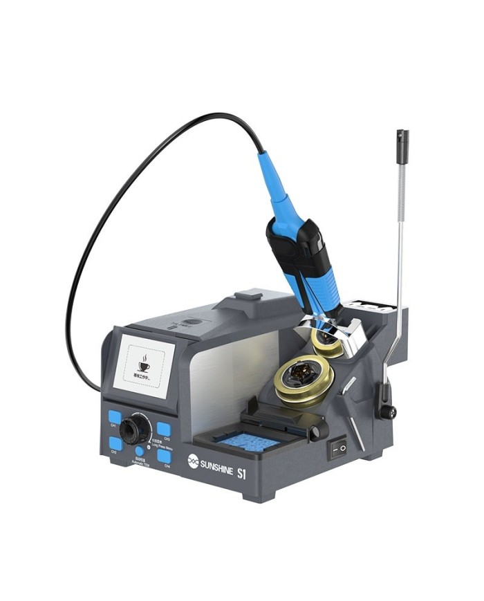 Sunshine S1 Soldering Station Thermo Tweezers C120 + Handle C210