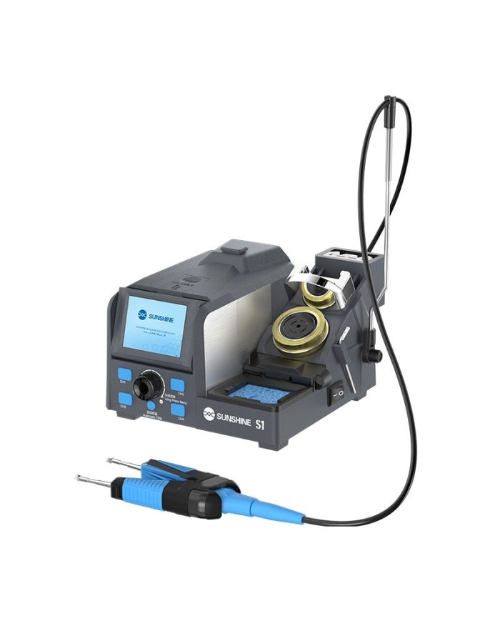 Sunshine S1 Soldering Station Thermo Tweezers C120 + Handle C210