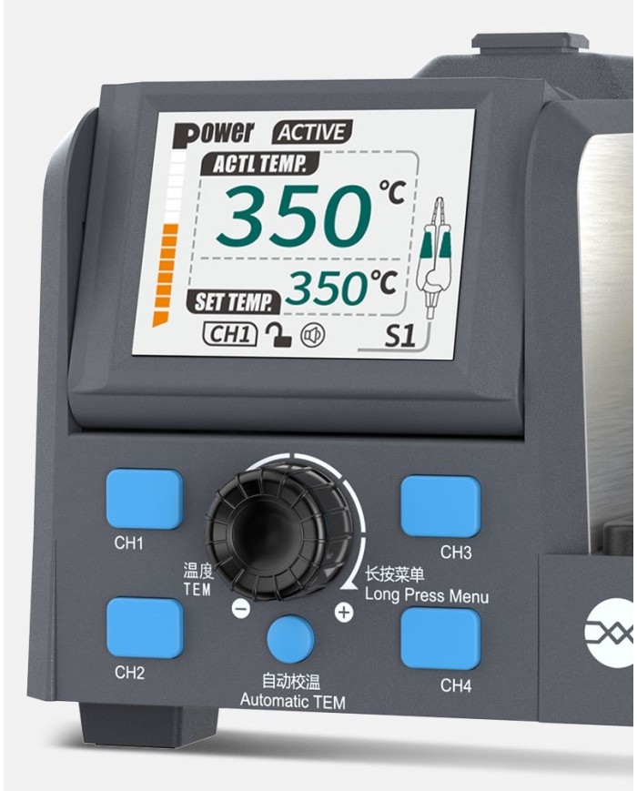 Sunshine S1 Soldering Station Thermo Tweezers C120 + Handle C210