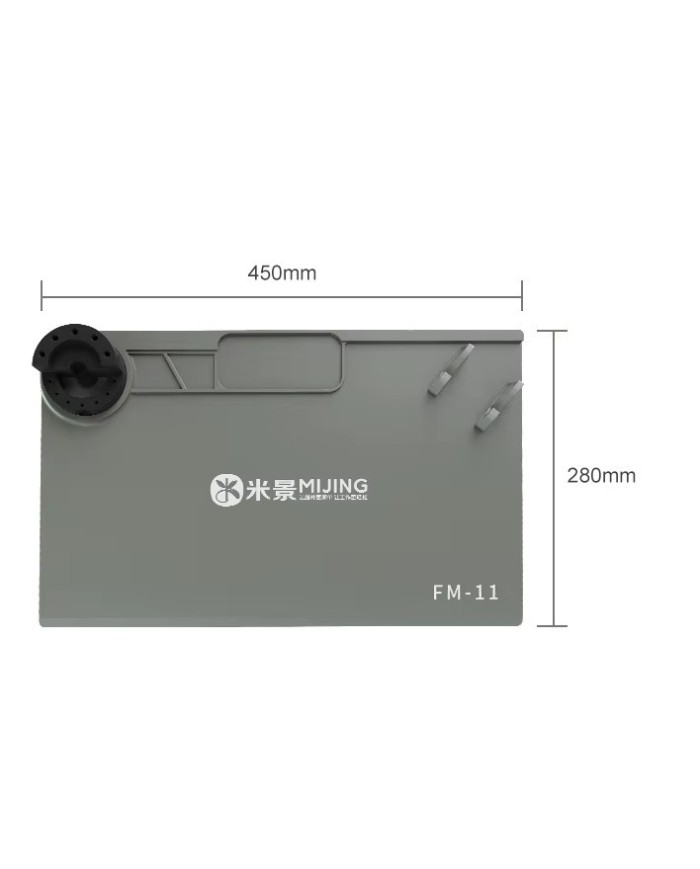 Mata serwisowa MIJING FM-11 zielona 280X450MM