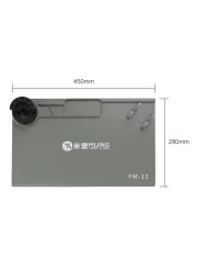 Mata serwisowa MIJING FM-11 zielona 280X450MM