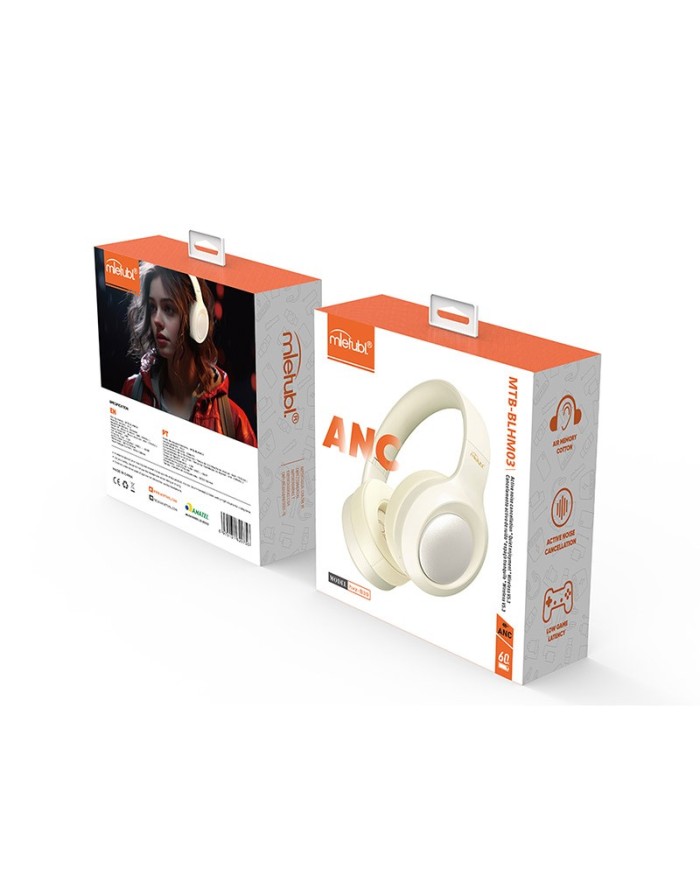 On-Ear Wireless Headphones with ANC Mietubl MTB-BLHM03