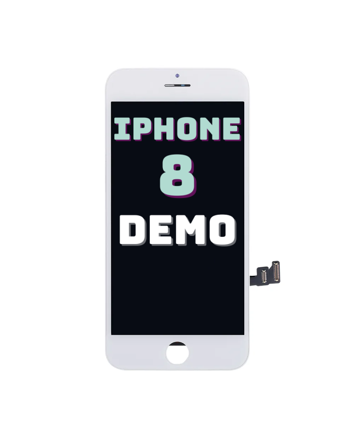 LCD SCREEN iPhone 8 / SE2 / SE3 White ORG REMOVED
