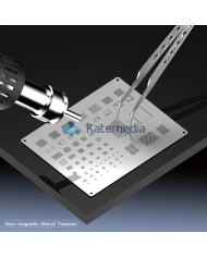 2UUL TW22 Service Tweezers with Curved Tip