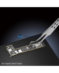 2UUL TW22 Service Tweezers with Curved Tip