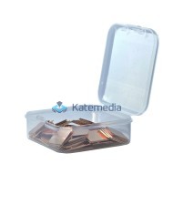 Copper Heatsink For Heat Dissipation 12.4mmx14mmx0.5mm 100pcs