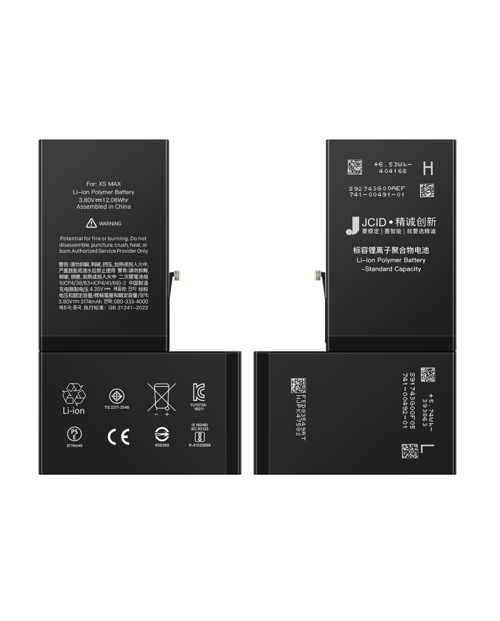 Bateria JCID iPhone XS Max