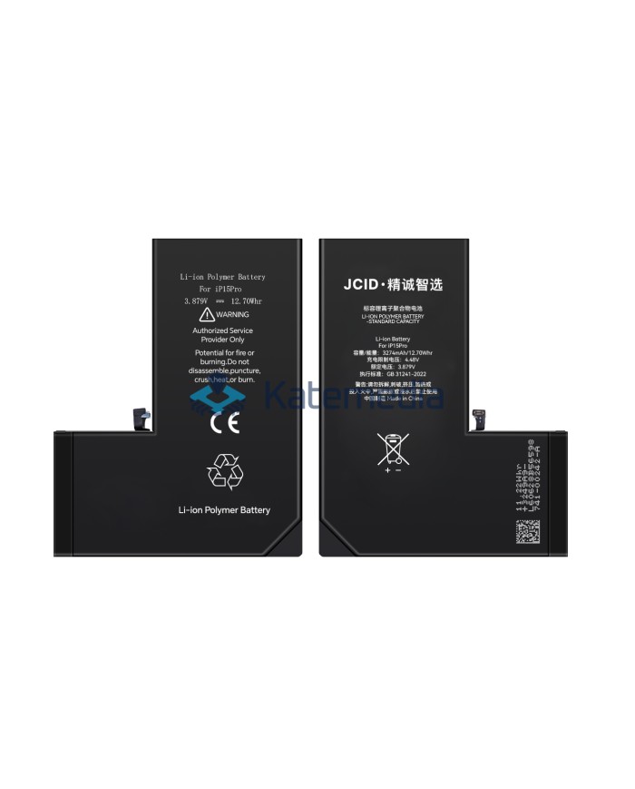 JCID iPhone 15 Pro Battery