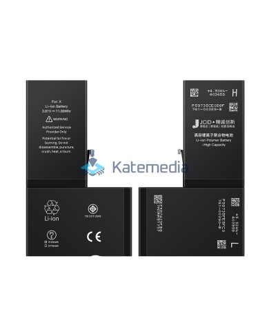 JCID iPhone X Battery Increased Capacity