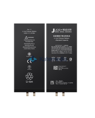 JCID iPhone 11 Battery without BMS tape + Insert