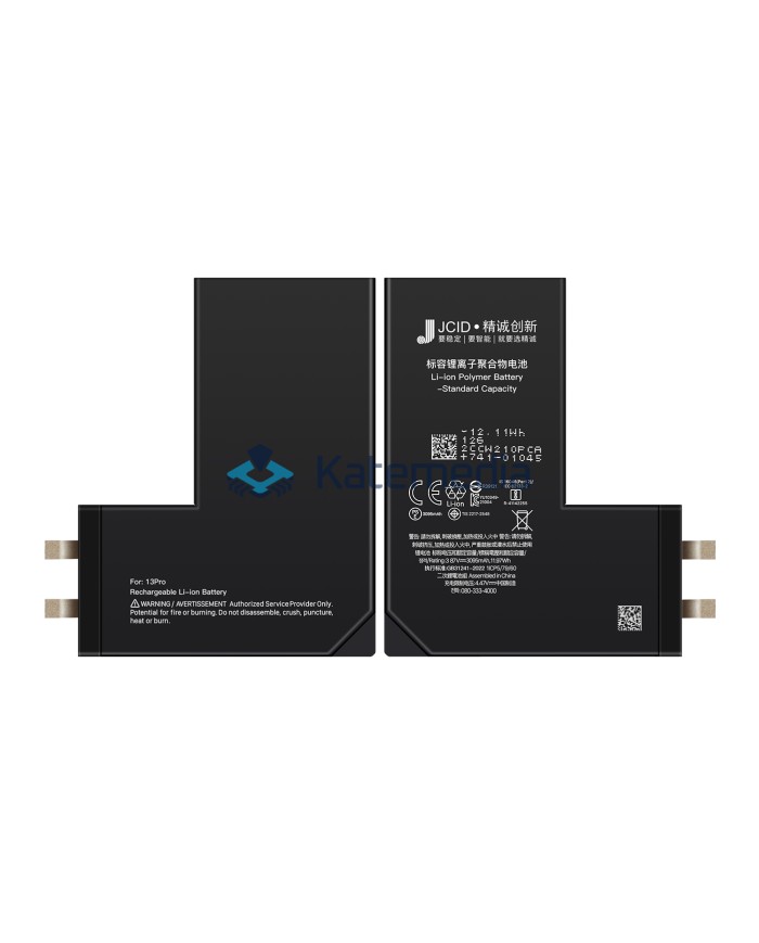 JCID iPhone 13 Pro Battery without BMS tape + Insert