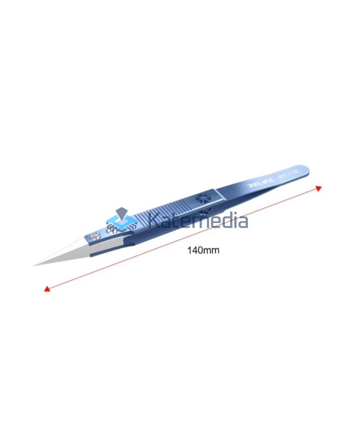 Ceramiczna pinceta prosta RELIFE RT-11E