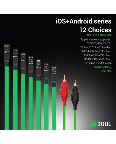 2UUL PW02 Power Cables for iOS + Android