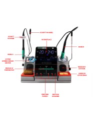 Sugon T3602 double handle soldering station with a JBC Handle