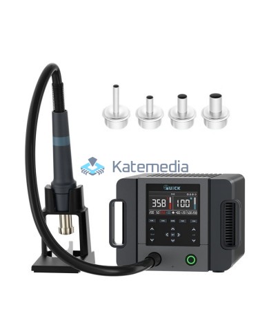 Quick 861 PRO – stacja lutownicza 1300W z 4 dyszami