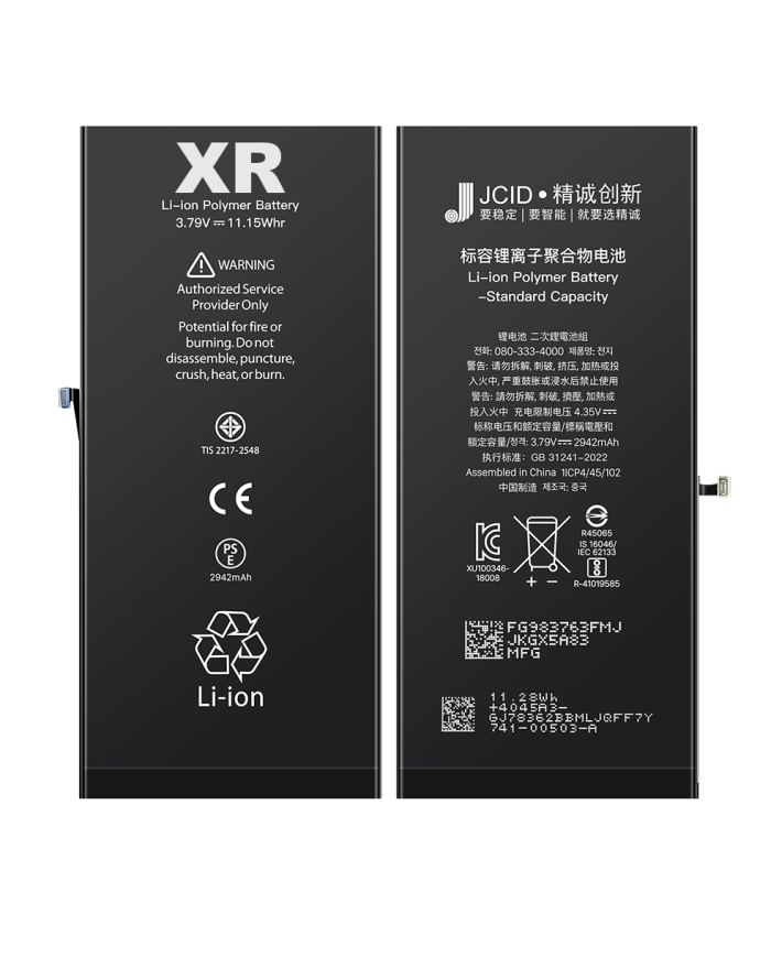 JCID iPhone XR Battery