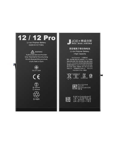 Bateria JCID iPhone 12 / 12 Pro zwiększona pojemność