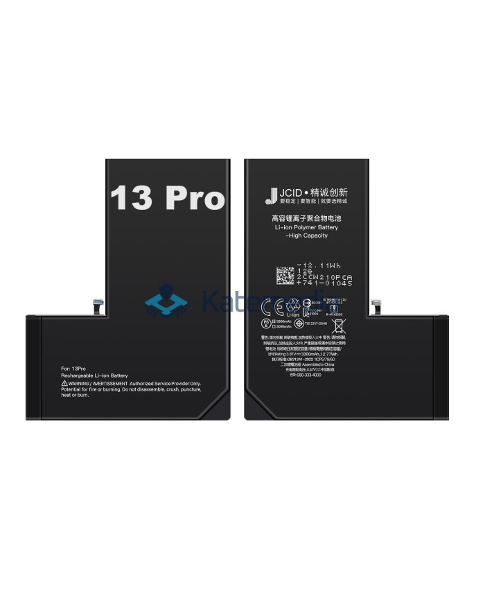 JCID iPhone 13 Pro Battery Increased Capacity