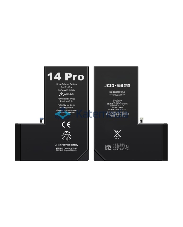 Bateria JCID iPhone 14 Pro zwiększona pojemność