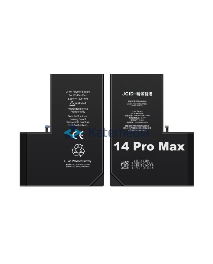 JCID iPhone 14 Pro Max Battery Increased Capacity